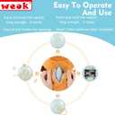 Heartbeat Puppy Toy, Comfort Cuddler Pillow, Dog Anxiety Relief Calming Aid,Heartbeat Stuffed Toy for Dogs,Puppy Heartbeat Toy Sleep Aid,Dog Heartbeat Toy for Pet (brown2)