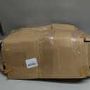 Modern Industrial Floor Lamp For Bedroom, 64'' Adjustable Gold Inner Shade Tall Floor Lamp For Office, Living Room, Skinny Corner Accent Reading Standing Lamp, Retro Farmhouse Mid-Century, Black