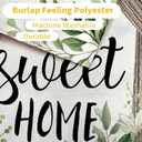 5 x CROWNED BEAUTY Spring Home Sweet Home Garden Flag Eucalyptus Welcome 12x18 Inch Double Sided Small Floral Seasonal Holiday Decoration for Outdoor Lawn Yard