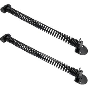 2Pcs 14 Inch Self Closing Gate Spring for Left or Right Hand Doors and Outdoor Metal Gates