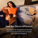 Denon Home 400 Speaker, Wireless Smart Speaker with Stereo Sound, Charcoal