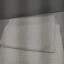 MIULEE Faux Linen Curtains 84 Inch Length 2 Panels Natural Beige Semi Sheer Curtain with Back Tab Rod Pocket, Light Filtering Window Privacy Burlap Drapes for Living Room Bedroom 42W x 84L