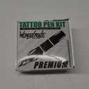 Wormhole Tattoo Kit Tattoo Gun Kit Tattoo Machine Kit for Beginners Tattoo Gun 20 Color Inks Power Supply Tattoo Pen Kit Red