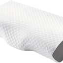 1pc Memory Foam Pillow Neck Pillows(Grey)