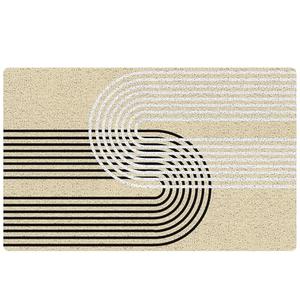 Abstract Minimalist Boho Door Mat, Doormat for Front Door Porch Indoor Outside Entrance Entryway, 17x30 Inch