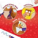 Imagimake My First Craft Kit | 25 Craft Activities in Scissor Skills Activity Book | Toddler Arts and Crafts for Kids Ages 3,4,5,6 | Toddler Girls Toys | Perfect Gifts for 3 Year Old Girl and Boy, Small to Medium