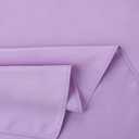 FOLINS&HOME Lavender Rectangle Tablecloth 52 x 70 Wrinkle Free Waterproof Polyester Table Cloths, Spillproof Heavy Duty and Washable Table Cover for Party, Indoor and Outdoor-Oblong/Rectangular