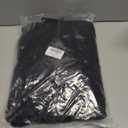 Men's Full Zip Fleece Hoodie Lightweight Athletic Performance Sweatshirt Jacket with Pocket (Black, XXL)