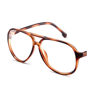 livho Vintage Aviator Blue Light Blocking Glasses, Fashion Oversized Frames for Eye Strain Relief, Unisex Design