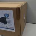 10" Black Dryer Vent Cover - 304 Stainless Steel Wall Cap, Screen and Damper