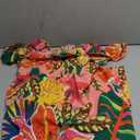 Girl's Floral Maxi Dress Ruffle Tropical Print Trim Shirred Dresses Vacation Beach Flowy Maxi Tank Dress XL 