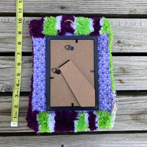 Tufted Picture Frame Fits 4x6 photos