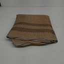 LIVEBOX Scalloped Washable 2x8 Kitchen Runner Rug, Easy Jute Geometri Tan Rugs for Hallway Entryway, Indoor Outdoor Non Slip Rug Farmhouse Morden Carpet Door Mat Area Rug for Laundry Room