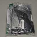 Choice Marts Merchandise Bags Black & Silver Color 200 Bags 1.5Mil Thick 9"x12" Size With Handles