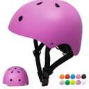 Glaf Toddler Helmet for 2-8 Years Kids Bike Helmets Baby Girls Boys Multi-Sport Adjustable Skateboard Bicycle Helmet Lightweight 4 Sizes for Toddlers, Purple