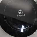 Kepwam Coffee Mug Warmer with Gravity Sensor, Mug Warmer for Desk with LED Light, 3 Temp Settings & 6H Auto Shut Off Coffee Warmer, Electric Candle Warmer Plate for Beverage, Coffee, Tea, Milk