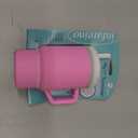 Infantino My 1st Tumbler, Silicone Sippy Cup with Straw & Handle, Spill-Resistant Baby Cup for On-the-Go, BPA-Free Transition Bottle, Cotton Candy (9 Ounces)