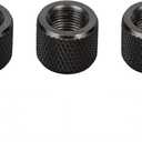 5/8x24 Thread Protector for .308 LR308 Rifle, Steel Construction with Crush Washer - 3 Pack (3-Piece Set)