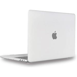 UESWILL Matte Hard Case Compatible with MacBook Pro 15 inch with Touch Bar & USB-C 2016 2017 2018 2019 Release Model A1990 A1707, Clear