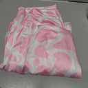 Men's Pajama Pants Soft Comfy Sleep Lounge Pants Pink Cow Pjs Bottoms with Pockets, Size M