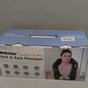 AMZPONY Cordless Neck Massager for Pain Relief Deep Tissue, Rechargeable Shiatsu Neck and Back Massager with Heat Kneading Shoulder Massage for Body Muscle Pain Relief,Gifts for Dad Mom Friends (Black)