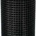 Black Hardware Cloth 1/2 in. x 4 ft. x 100 ft. 19-Gauge, Vinyl Coated Chicken Wire Mesh Roll, Chicken Wire Fencing, Garden Fencing, Rat Wire, Gopher Mesh