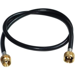 DOZYANT 5 Feet Propane Torch Extension Hose for Propane Tree Distribution Tree Post Assembly 1" x20 Male Throwaway Cylinder Thread - T and Y Connector