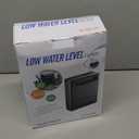 Large Powerful Turtle Tank Filter U V-ery for 40-155 Gallon Tank, Low Water Filter Turtle Water Filter for Amphibians Fresh Saltwater Cloudy Green Water Crystal Clear with Turtle Tank Deodorization (Black)