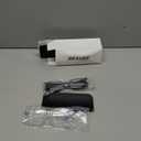 REAVEE Oversized Square Reading Glasses Oprah Style for Women, Blue Light Blocking Large Frame Computer Readers Spring Hinge (Black/Pink Leopard/Leopard)