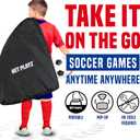 NET Playz 4ftx3ft Easy Fold-Up Portable Training Soccer Goal, 36" D x 48" W x 36" H