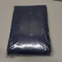 Amazon Basics Lightweight Pleated Bed Skirt, Fade Resistant, Wrinkle Resistant, Machine Washable, Queen, Navy Blue