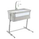 RONBEI Baby Bassinet, Bedside Sleeper Cribs,Baby Bed to Bed, Adjustable, Portable for Newborn, Infant/Baby Boy/Baby Girl
