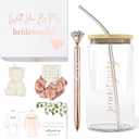 Heather & WIllow Bridesmaid Proposal Box with Bridesmaid Gifts | Bridesmaid Proposal Gifts for Wedding Registry, Bridal Gift Boxes with Lids | Bachelorette Party Favors Gifts & Bridesmaid Box Gift Box