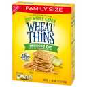 Wheat Thins Reduced Fat Snacks, Whole Grain Wheat Crackers, Bulk Snack Crackers, Family Size, 6 - 12.5 oz Boxes (EXP 04/17/26)