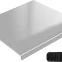 Stainless Steel Cutting Board with 2 Pack Non-Slip Mats, Yoposeo Heavy Duty Baking Cutting Chopping Boards for Kitchen, Meat, Fruits, Vegetables, Bread and Baking (23.6" X 15.7"/ 60 X 40cm)