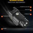 Weapon Light 1000 Lumen Compact Pistol Flashlight for Glock and Picatinny Rail