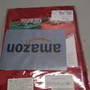 Rectangle Christmas Jacquard Table Cloth Waterproof Elegant Damask Floral Pattern Heavy Weight Wipeable Wrinkle Free Fabric Table Covers for Dinner or Daily Uses(Dark Red/60x120 Inch)