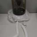 EKDJKK 4L Reptile Humidifier Fogger, Large Size High Pressure Silent Reptile Tank with Humidity Control and Hose for Reptiles, Amphibians, Herps, Compatible with All Terrariums, Cages, Enclosures (Clear)