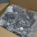 Headlight Assembly Compatible with 1994 1995 1996 1997 1998 Chevy Silverado Tahoe Suburban C10 C/K 1500 2500 3500 Halogen Headlamp, Chrome Housing Amber Reflector