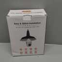 Light Bulb Security Camera Wireless Outdoor Indoor 2.4G WiFi Security Cameras for Home Security 360 PTZ Camera Motion Detection and Alarm Two-Way Audio Based E27 Light Bulb Socket (2 Pack (No Card))