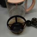 BELLA VersaBrew 2-in1 Coffee Maker, K-Cup compatible, Brew 3 Sizes Carafes & Single Serve Cups, Dishwasher Safe Reusable Filter & Filter Holder, Iced Coffee Function, 60oz Tank, Blossom