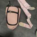 Water Bottle Holder Bag with Canvas Shoulder Strap for Stanley 30 oz Tumbler with Handle, Water Bottle Carrier Pouch with 6.7'' Phone Pocket for Stanley Cup Accessories, Birthday Gifts for Men Women