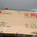 Gold Pivot Mirror, 36x24 Inch Large Bathroom Vanity Mirror Rectangle Tilting Wall Mirror for Modern Decor - Shatterproof & Rust-Resistant