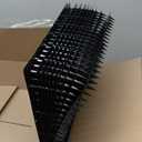 12 Pack Upgraded Black Cat Repellent Mat - 16" x 13" Scat Mat for Cats Has Uneven Spikes is an Effective Scat Mats for Dogs, Stray Cat Repellent Outdoor & Indoor to Deter Cats, Dogs & Small Animals (Large)