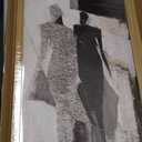 2Pcs Framed Black and White Contemporary Abstract Figure Wall Art Modern Minimalist Poster Prints Gallery Wall Decor for Living Room Bedroom Bathroom Studio 16x24 Inch Ready to Hang