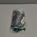 Silky Satin Lined Bonnet Sleep Cap - Adjustable Stay on All Night Hair Wrap Cover Slouchy Beanie for Curly Protection Women and Men Solid Black