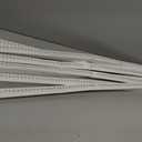 Changshade 6 Pack Temporary Shades, Pleated Paper Blinds for Indoor Windows Cut to Size Adhesive Paper Shades No Tools No Drilling for Office, Bedroom, Living Room,48" W x 72" H,White, 48"w X 72"h- 6pc