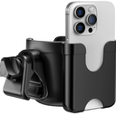Guiseapue 1 Packs Cup Holder for Walker: Stroller Cup Holder Attachment with Phone Holder, Wheelchair/Stroller Accessories for Uppababy, Nuna, Doona, Bike, Scooter, Baby Travel Essential