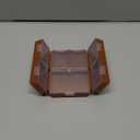 FYY Daily Pill Organizer, 7 Compartments Portable Travel Pill Case, [Folding Design] for Purse Pocket to Hold Vitamins,Cod Liver Oil,Supplements and Medication-Brown