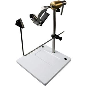 Rotary Fly Tying Vise - Peak Fishing Vise With Pedestal Base